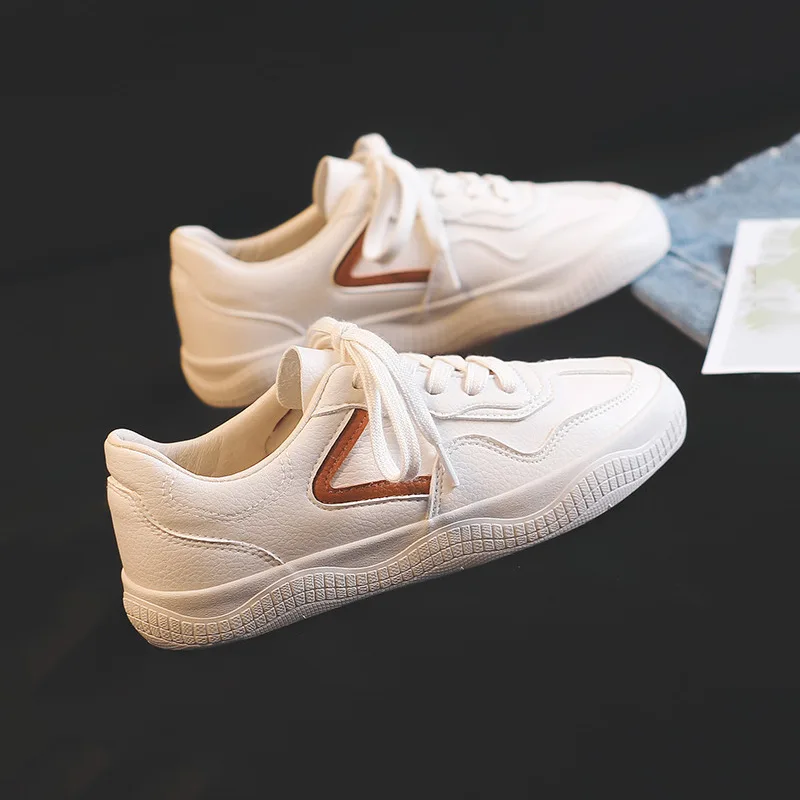Fashion Shoes Women's Vulcanize Shoes Casual Classic Solid Color PU Leather Shoes Women Casual Shoes Sneakers
Fashion Shoes Women's Vulcanize Shoes Casual Classic Solid Color PU Leather Shoes Women Casual Shoes Sneakers