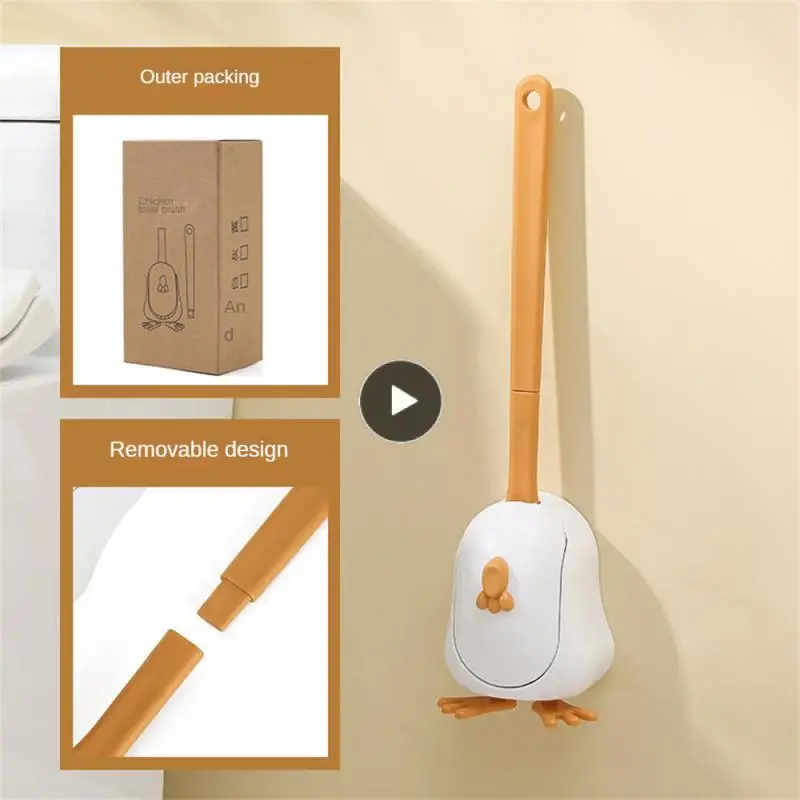Wall-mounted Toilet Brush Cleaning Brush 2023 Chicken With Base Long-handle Brush Bathroom Accessories Household Bathroom Brush
Wall-mounted Toilet Brush Cleaning Brush 2023 Chicken With Base Long-handle Brush Bathroom Accessories Household Bathroom Brush