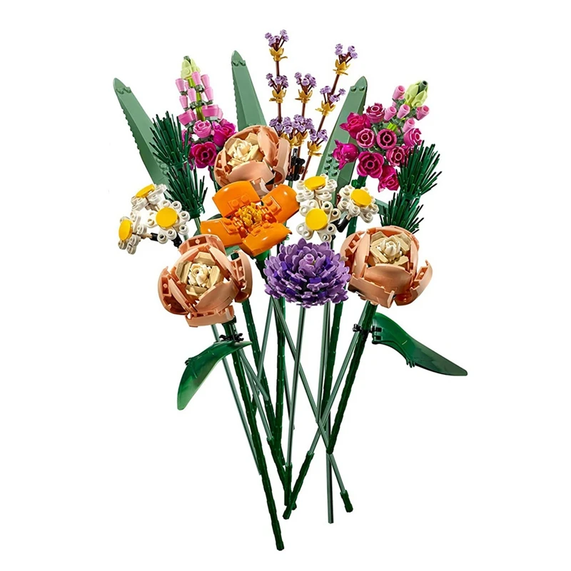 Flower Bouquet Rose For Building Block Bricks Toy DIY Potted Illustration Holiday Girlfriend Christmas Gifts
Flower Bouquet Rose For Building Block Bricks Toy DIY Potted Illustration Holiday Girlfriend Christmas Gifts