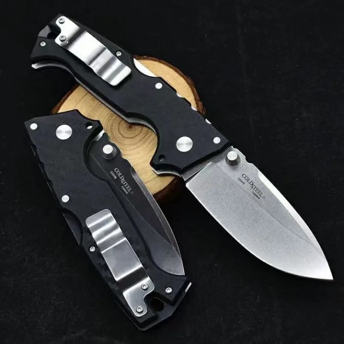 Карманный нож ColdSteel AD10 S35VN, лезвие из стали и камня, 58-60HRC, твердость, нейлоновая ручка из стекловолокна, для самообороны, нож для фруктов
Карманный нож ColdSteel AD10 S35VN, лезвие из стали и камня, 58-60HRC, твердость, нейлоновая ручка из стекловолокна, для самообороны, нож для фруктов