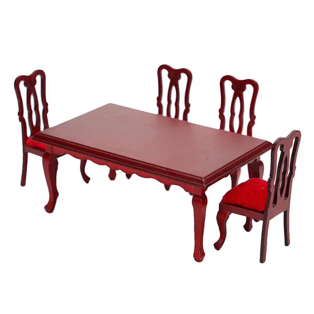 Table Chair Miniature Furniture Dining Set Wood Room Model Wooden Mini House Dinning Accessories Bench Armchairkids Toy Ornament
Table Chair Miniature Furniture Dining Set Wood Room Model Wooden Mini House Dinning Accessories Bench Armchairkids Toy Ornament