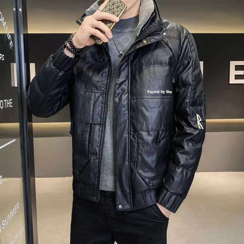 Designer Casual Fashion 2022 Grey Duck Down Leather Coats Winter Men with Fur Jacket Windbreaker Puffer Clothes Men C113
Designer Casual Fashion 2022 Grey Duck Down Leather Coats Winter Men with Fur Jacket Windbreaker Puffer Clothes Men C113