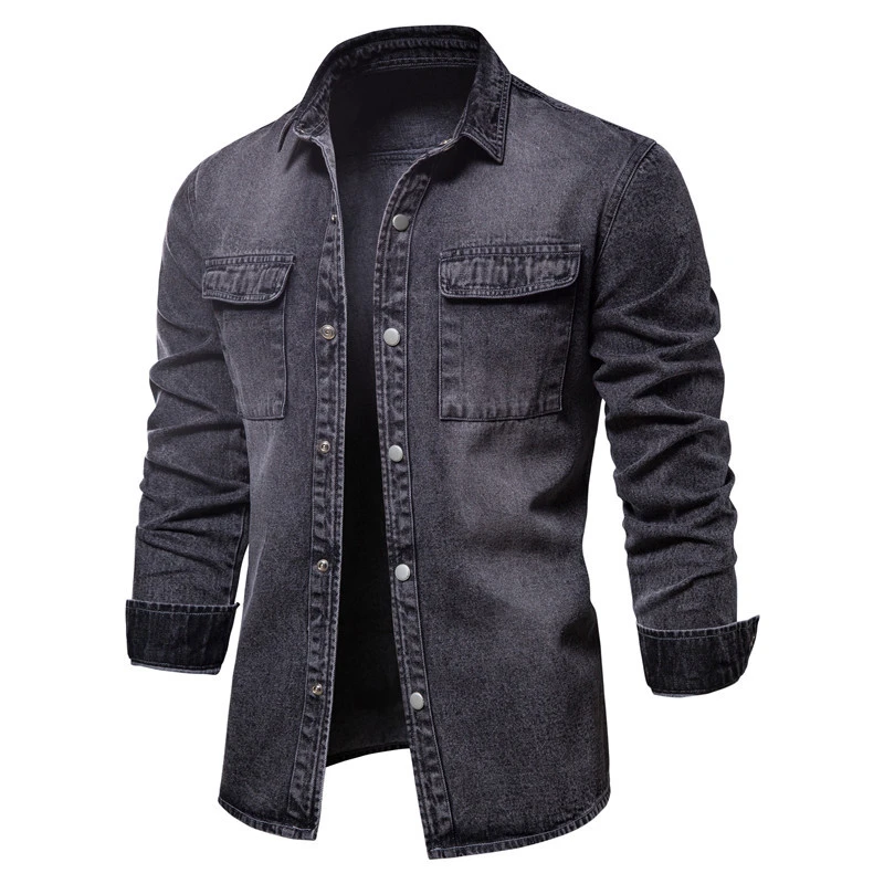 Men's Jean Jacket Slim Fit Cotton Outwear Hot 2022 Fashion Male Denim Jackets Casual Windbreaker Coat Autumn New Hot Clothes
Men's Jean Jacket Slim Fit Cotton Outwear Hot 2022 Fashion Male Denim Jackets Casual Windbreaker Coat Autumn New Hot Clothes