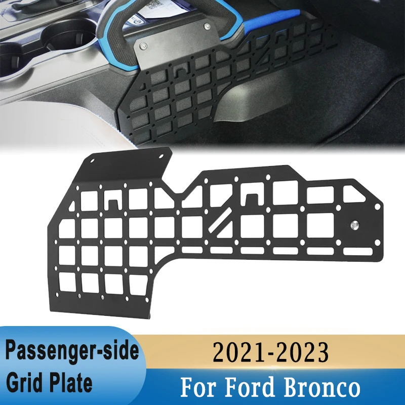 Central Control Gear Shift Passenger Side Hanging Grid Plate for Ford Bronco 2021 2022 2023+ 4 Door 2 Door Storage Accessories
Central Control Gear Shift Passenger Side Hanging Grid Plate for Ford Bronco 2021 2022 2023+ 4 Door 2 Door Storage Accessories