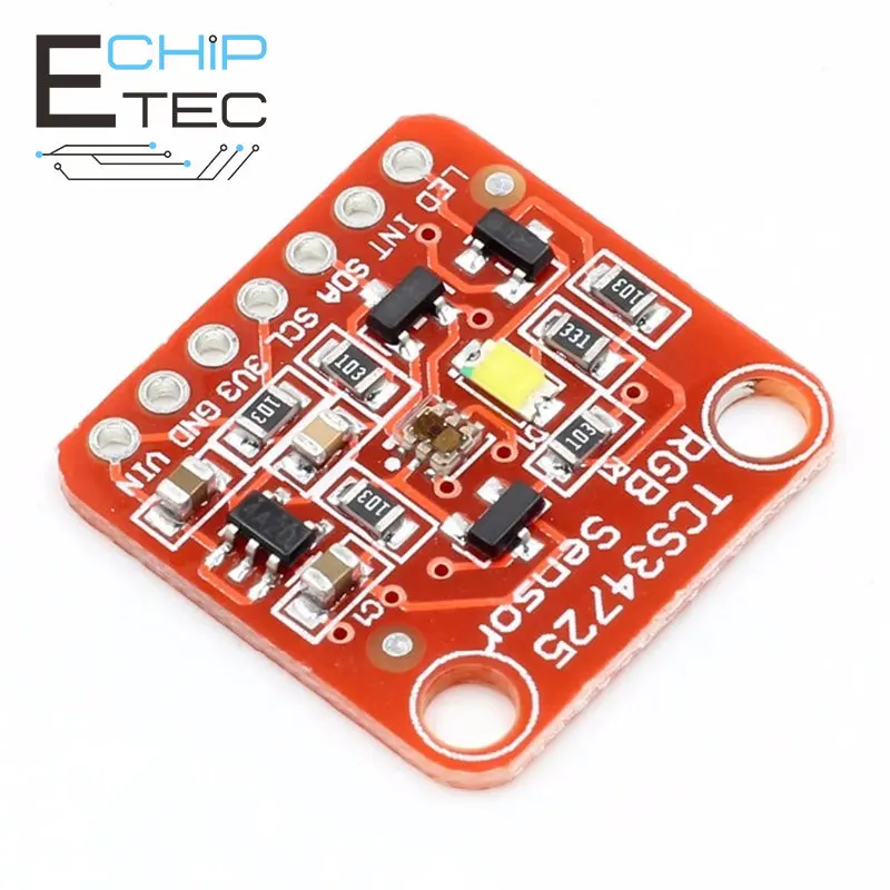 

Free shipping 1PCS TCS34725 Color Sensor RGB Development Board Module