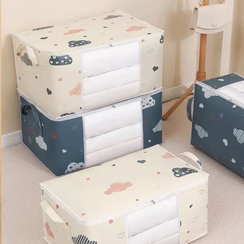Large Capacity Foldable Quilt Clothes Closet Storage Bag Clothes Cabinet Organizer Dustproof Heavy Clothing Luggage Storage Bag
Large Capacity Foldable Quilt Clothes Closet Storage Bag Clothes Cabinet Organizer Dustproof Heavy Clothing Luggage Storage Bag