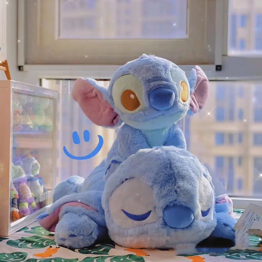 Large Disney's Lilo & Stitch Plush Stuffed Closed-eye Doll Sleep On Your Stomach Sofa Pillow Toys Birthday For Girl Childre Gift
Large Disney's Lilo & Stitch Plush Stuffed Closed-eye Doll Sleep On Your Stomach Sofa Pillow Toys Birthday For Girl Childre Gift