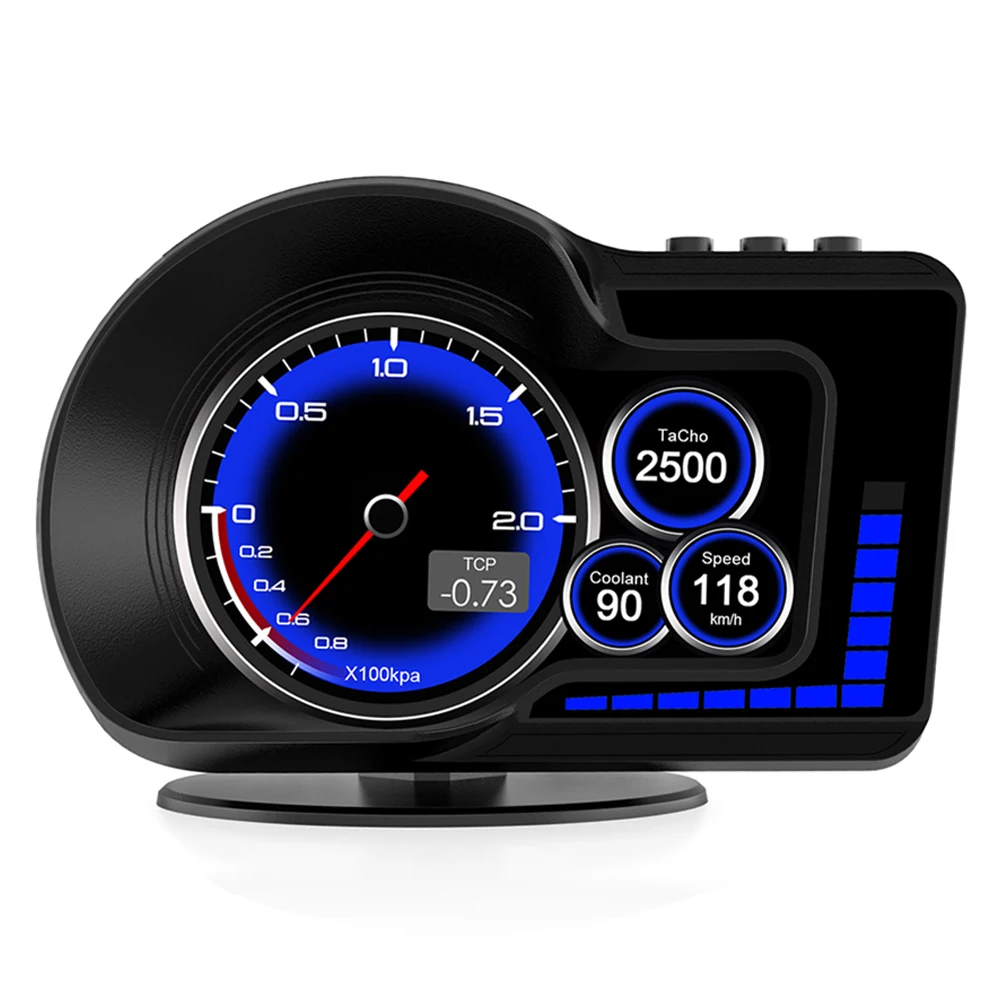 HD GPS HUD Car Tachometer Digital Odometer Security Alarm Water Temp RPM Meter speedometer Vehicle Head-Up Display Fit All Cars
HD GPS HUD Car Tachometer Digital Odometer Security Alarm Water Temp RPM Meter speedometer Vehicle Head-Up Display Fit All Cars
