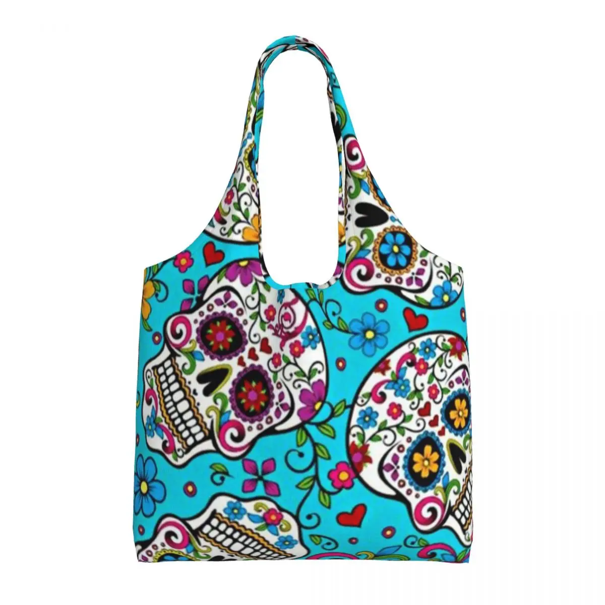 Сумка для покупок ASugar с принтом черепа, стильная уличная сумка из полиэстера с цветочным принтом черепа, студенческие подарки, сумки
Сумка для покупок ASugar с принтом черепа, стильная уличная сумка из полиэстера с цветочным принтом черепа, студенческие подарки, сумки