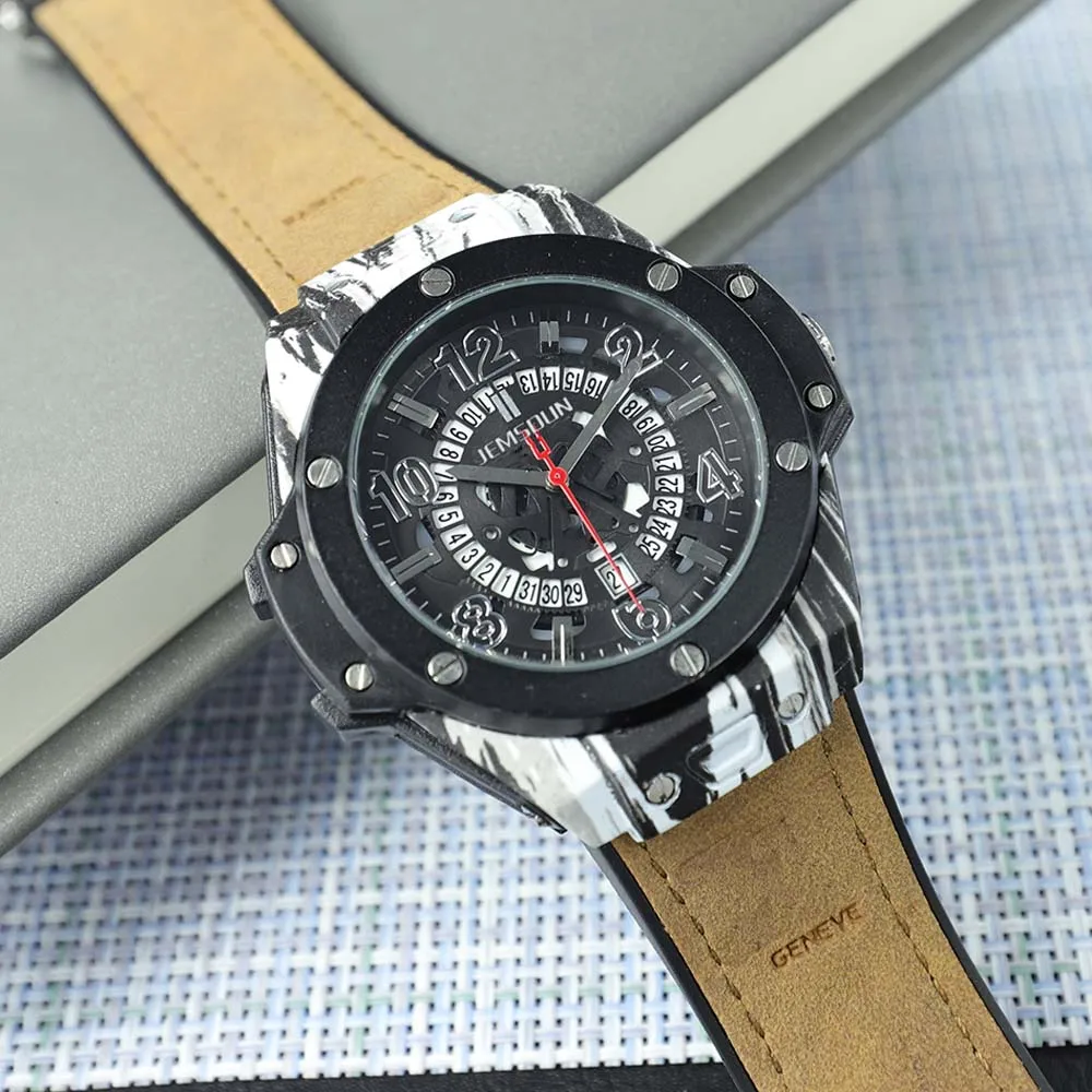 Hot Sale Original Brand Geneva Watches for Men Business Steel Automatic Date Wterproof Watch High Quality Sport Quartz AAA Clock
Hot Sale Original Brand Geneva Watches for Men Business Steel Automatic Date Wterproof Watch High Quality Sport Quartz AAA Clock