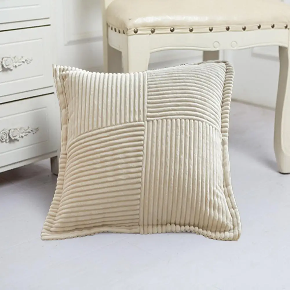Removable Pillow Case Cozy Corduroy Christmas Pillow Covers Festive Square Cushion Cases with Soft Solid Striped Design for Home
Removable Pillow Case Cozy Corduroy Christmas Pillow Covers Festive Square Cushion Cases with Soft Solid Striped Design for Home