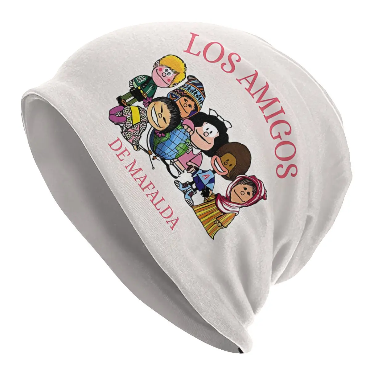 

Спортивные тонкие облегающие шапки Los Friends, Мультяшные шапочки, Мягкие Шапки