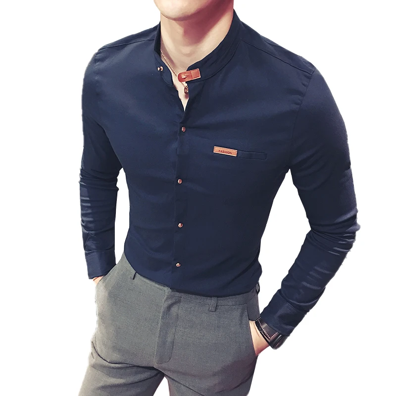 New Quality Fashion Brand Business Men's Long-sleeved Quality Shirt Casual Formal Design Shirt Oversized Men Solid color Shirts
New Quality Fashion Brand Business Men's Long-sleeved Quality Shirt Casual Formal Design Shirt Oversized Men Solid color Shirts
