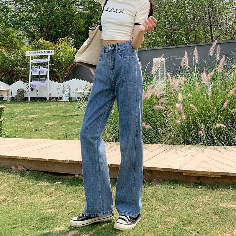Vintage Jeans Women's High Waisted Slim Trousers Summer 2023 New Loose Straight Tube BF Style Drape Wide Leg Mop Pants Trend
Vintage Jeans Women's High Waisted Slim Trousers Summer 2023 New Loose Straight Tube BF Style Drape Wide Leg Mop Pants Trend