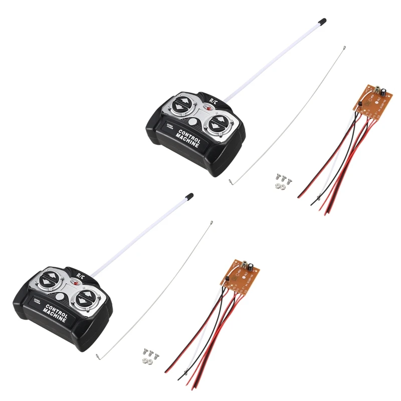 2X 5CH 27Mhz Remote Controller Unit Receiver Circuit Board+Remote Control For RC Tank Car Toy Radio System
2X 5CH 27Mhz Remote Controller Unit Receiver Circuit Board+Remote Control For RC Tank Car Toy Radio System