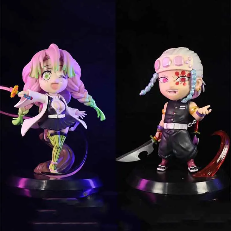 Anime Demon Slayer Figure Q Version Toys Kanroji Mitsuri Uzui Tengen Uzui Tengen PVC Model Doll For Children Toys
Anime Demon Slayer Figure Q Version Toys Kanroji Mitsuri Uzui Tengen Uzui Tengen PVC Model Doll For Children Toys