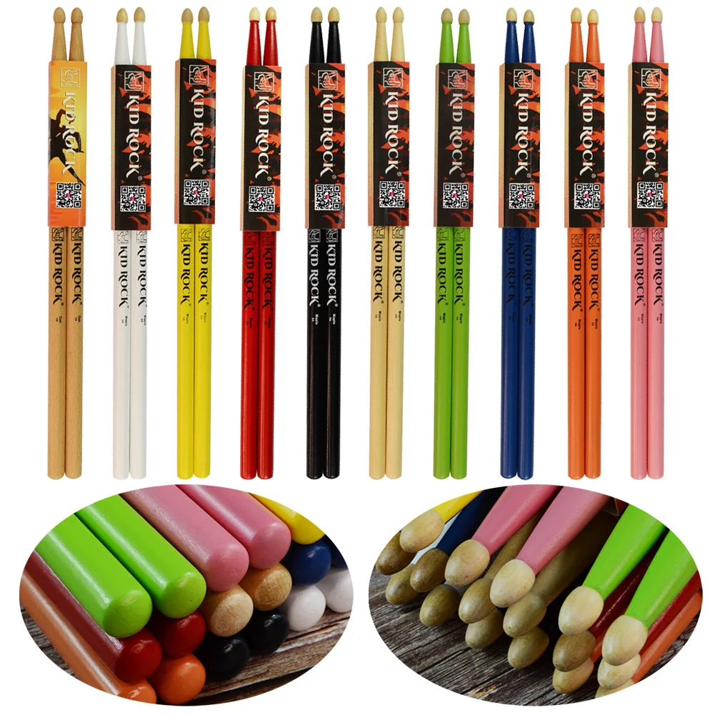 Professional Drum Sticks 5A Drumsticks Maple Wood Multi Colors For Beginners Instruments Music Band Accessories
Professional Drum Sticks 5A Drumsticks Maple Wood Multi Colors For Beginners Instruments Music Band Accessories