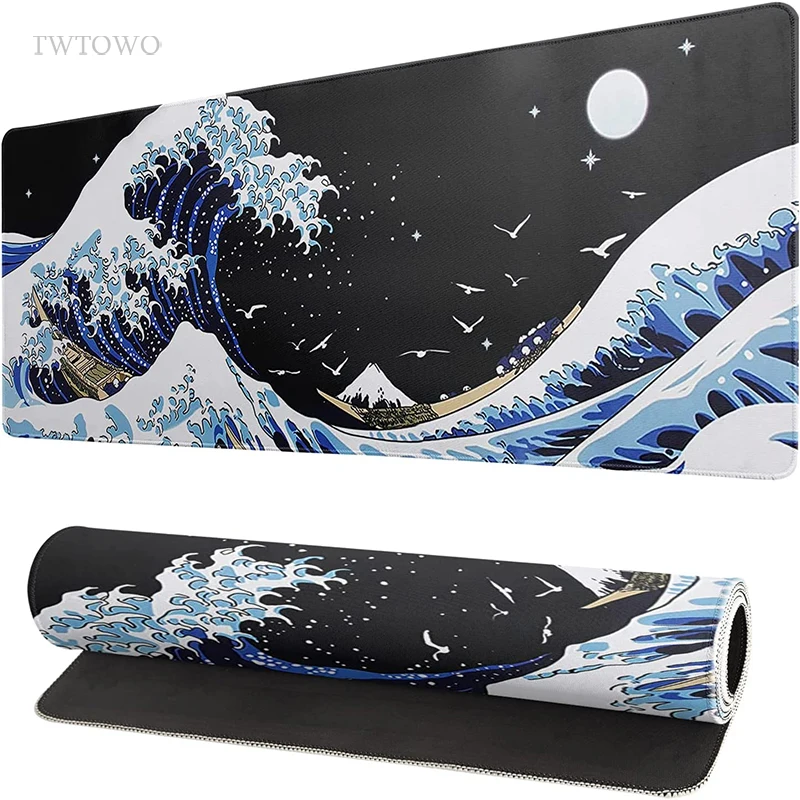 Japan Waves Mouse Pad Gamer XL Home Custom Computer HD Mousepad XXL Mechanical Keyboard Pad Carpet Non-Slip Office Mouse Mats
Japan Waves Mouse Pad Gamer XL Home Custom Computer HD Mousepad XXL Mechanical Keyboard Pad Carpet Non-Slip Office Mouse Mats