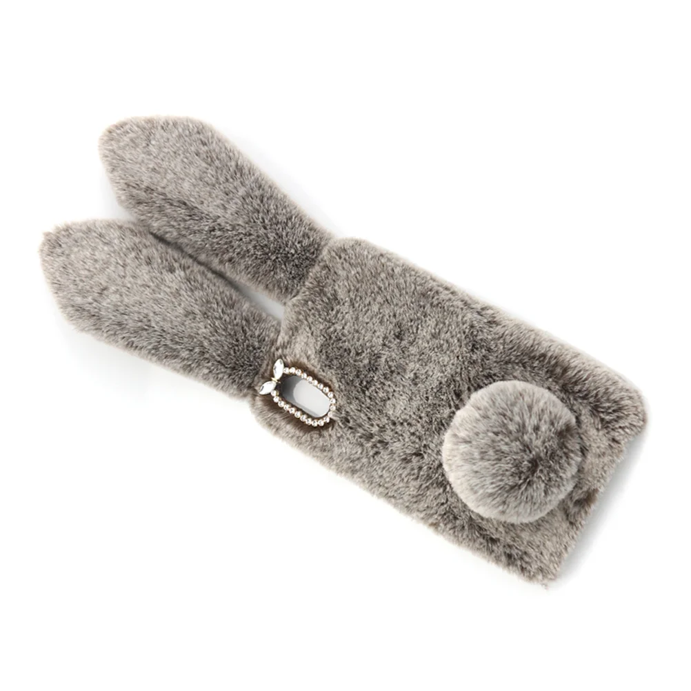 Mobile Shell Plush Rabbit Series Autumn and Winter Rex Rabbit Plush Fashion Comfortable Warm Hand Cover for XR (Brown)
Mobile Shell Plush Rabbit Series Autumn and Winter Rex Rabbit Plush Fashion Comfortable Warm Hand Cover for XR (Brown)
