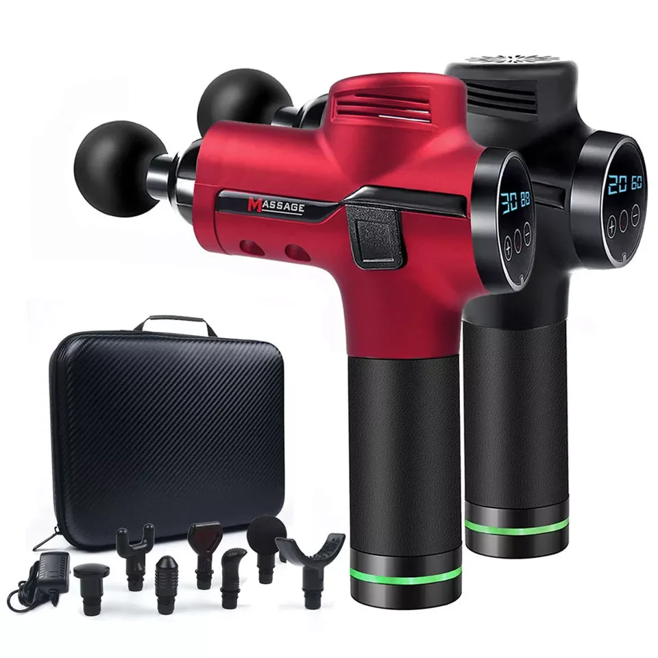 105° All-Round Deep Tissue Muscle Massage Gun Pain Exercising Relaxation Massager Fascia Gun 7 Heads
105° All-Round Deep Tissue Muscle Massage Gun Pain Exercising Relaxation Massager Fascia Gun 7 Heads