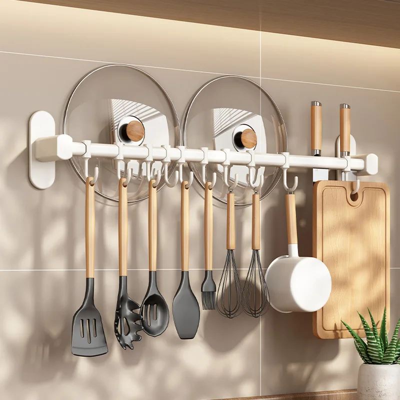 50cm Non-punched Kitchen 8 Hooks Knife Hanging Rod Wall Mounted Aluminum Wall Spatula Spoon Shovel Storage Rack Hanger Crochet
50cm Non-punched Kitchen 8 Hooks Knife Hanging Rod Wall Mounted Aluminum Wall Spatula Spoon Shovel Storage Rack Hanger Crochet