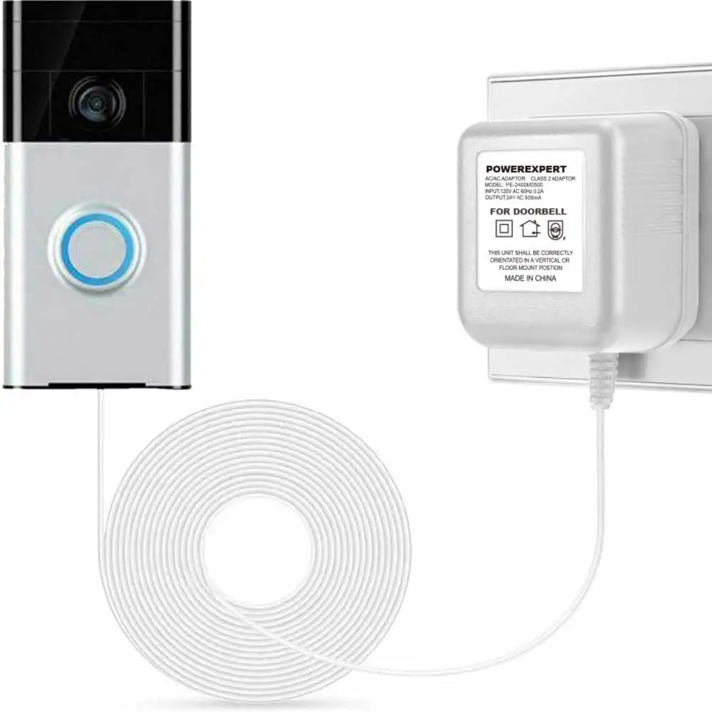1 Pcs Power Supply 24V500mA Video Doorbell Special Power Transformer Adapter British Gauge Cable Length 8 Meters
1 Pcs Power Supply 24V500mA Video Doorbell Special Power Transformer Adapter British Gauge Cable Length 8 Meters