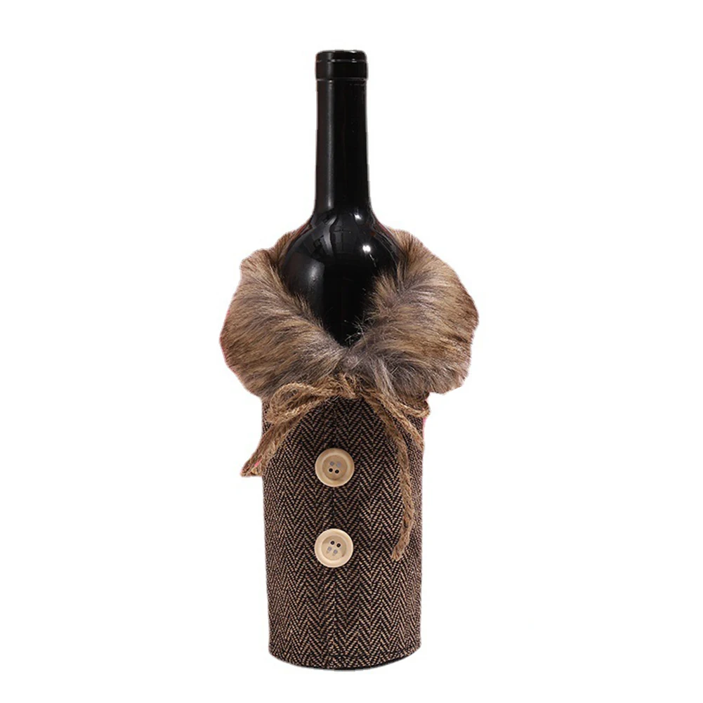 Santa Wine Bottle Cover Bags Christmas Full Of Festive Atmosphere Gift Mini Non-Woven Fabric Practical Fashion
Santa Wine Bottle Cover Bags Christmas Full Of Festive Atmosphere Gift Mini Non-Woven Fabric Practical Fashion
