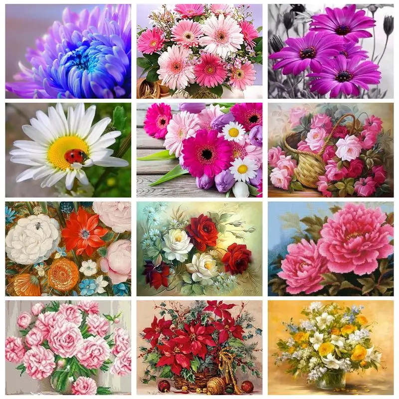 RUOPOTY 5D Diy Diamond Painting Flower Embroidery Full Round/Square Picture Of Rhinestone Diamond Mosaic
RUOPOTY 5D Diy Diamond Painting Flower Embroidery Full Round/Square Picture Of Rhinestone Diamond Mosaic