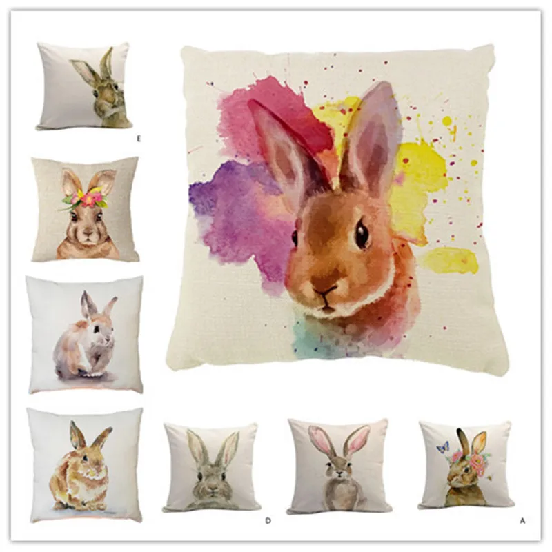 Peach Skin Cushion Cover Creative Rabbit Pattern Decorative Pillow Cover Pillowcase Sofa Pillowcase couch cushion cover
Peach Skin Cushion Cover Creative Rabbit Pattern Decorative Pillow Cover Pillowcase Sofa Pillowcase couch cushion cover