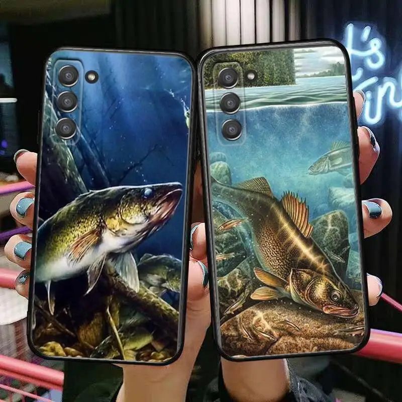 

Fishing Gear Fish Patterned Phone cover hull For SamSung Galaxy s6 s7 S8 S9 S10E S20 S21 S5 S30 Plus S20 fe 5G Lite Ultra Edge
