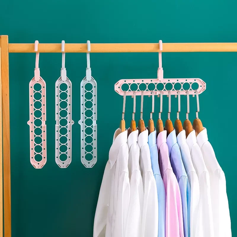 Nine-Hole Hanger Drying Rack Household Items Multifunctional Storage Shelves Closet Organizers Hangers For Clothes
Nine-Hole Hanger Drying Rack Household Items Multifunctional Storage Shelves Closet Organizers Hangers For Clothes