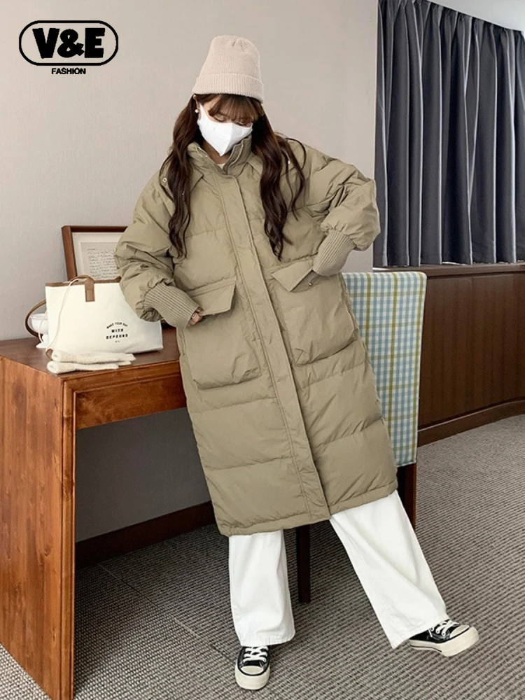 VailElagent Women's Korean Style Thickened Warm Parka 2023 New Autumn and Winter Retro Zipper Casual Large Pocket Cotton Clothes
VailElagent Women's Korean Style Thickened Warm Parka 2023 New Autumn and Winter Retro Zipper Casual Large Pocket Cotton Clothes