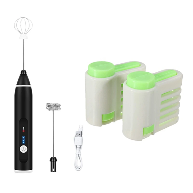 2Pc Cake 5 Layer Leveller Slicer With Portable USB Charger Electric Milk Frother Egg Beater Whisk
2Pc Cake 5 Layer Leveller Slicer With Portable USB Charger Electric Milk Frother Egg Beater Whisk