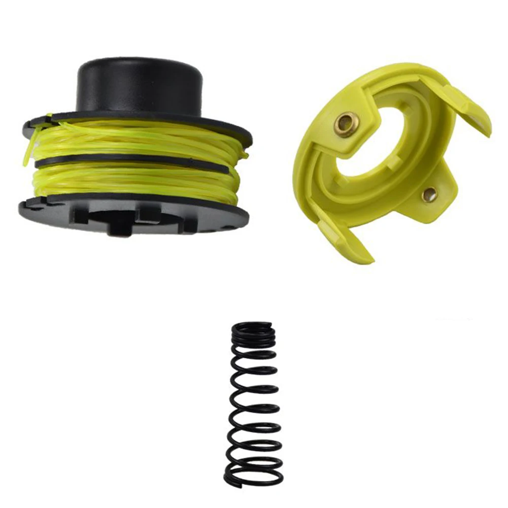 Trimmer Spool Line And Cover Spring Set For Ryobi RAC118 1.2 Mm Spool RLT3525S Replacement Spool Scap Garden Trimmer Tool
Trimmer Spool Line And Cover Spring Set For Ryobi RAC118 1.2 Mm Spool RLT3525S Replacement Spool Scap Garden Trimmer Tool