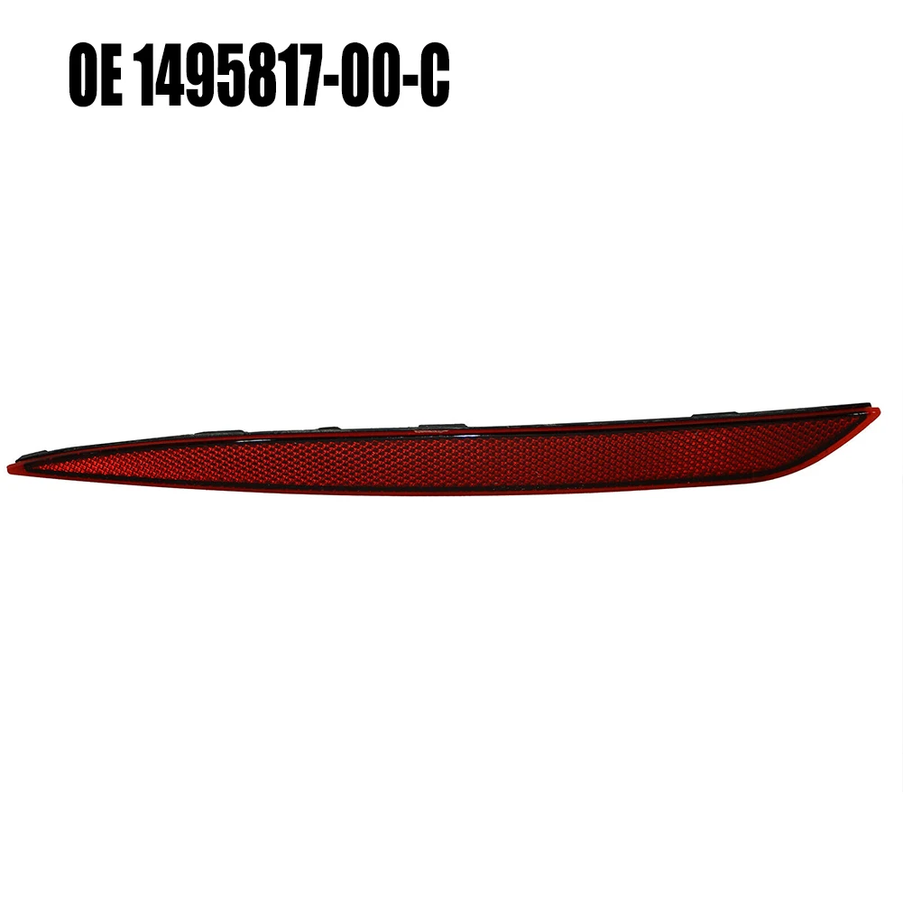 Part Left Reflector Light Car For Tesla Model Y Gray Rear Bumper Reflex Tail Lamp Light Trim 149581700C 1pcs ABS
Part Left Reflector Light Car For Tesla Model Y Gray Rear Bumper Reflex Tail Lamp Light Trim 149581700C 1pcs ABS