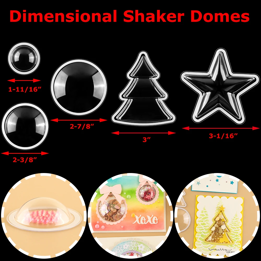10pcs/pack Dimensional Shaker Domes Star Tree Plastic Clear Puffy Shaker Covers Sequins Beads Interactive Shaker Card Maker
10pcs/pack Dimensional Shaker Domes Star Tree Plastic Clear Puffy Shaker Covers Sequins Beads Interactive Shaker Card Maker