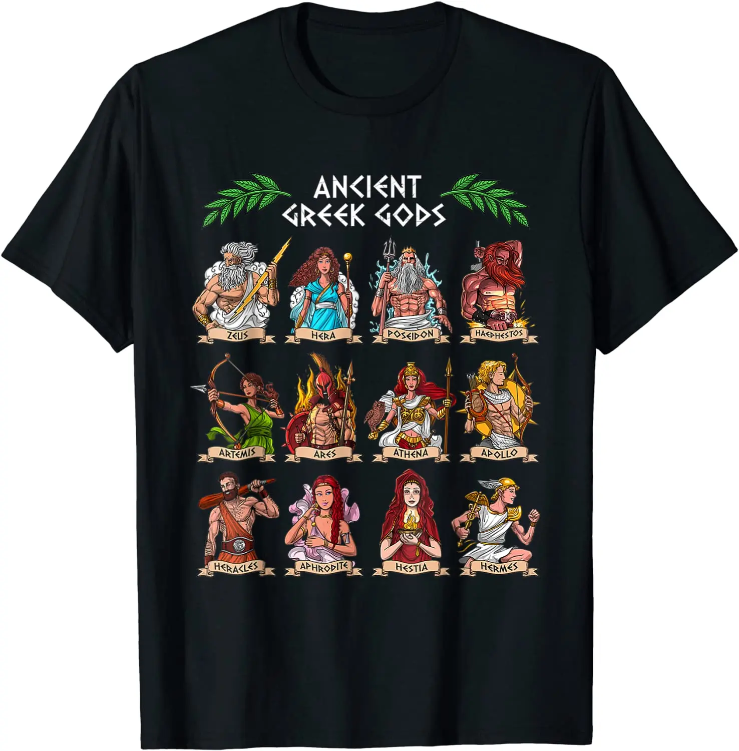 Greek Mythology Gods Ancient Greece Men T-Shirt Short Sleeve Casual 100% Cotton O-Neck Tshirt
Greek Mythology Gods Ancient Greece Men T-Shirt Short Sleeve Casual 100% Cotton O-Neck Tshirt