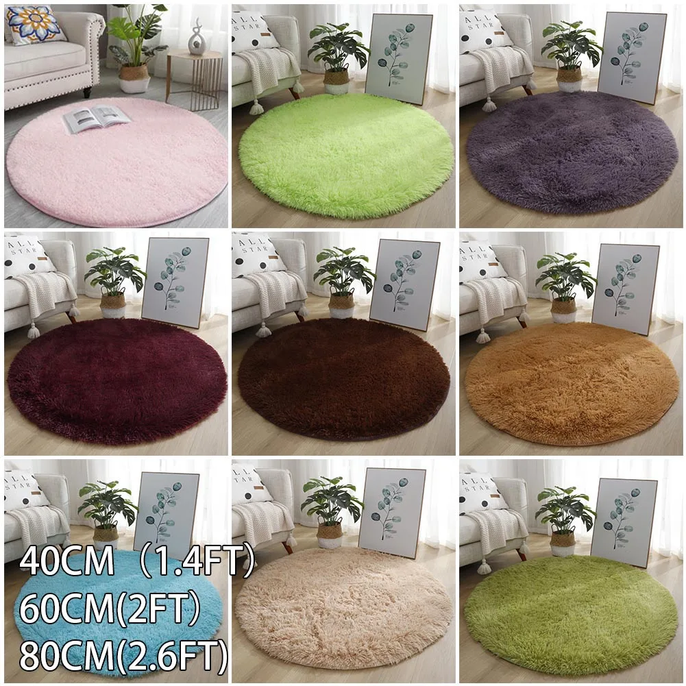 Bubble Kiss Thick Round Rug Carpets For Living Room Soft Home Decoration Bedroom Kid Room Plush Salon Thicker Pile Rug 40cm
Bubble Kiss Thick Round Rug Carpets For Living Room Soft Home Decoration Bedroom Kid Room Plush Salon Thicker Pile Rug 40cm