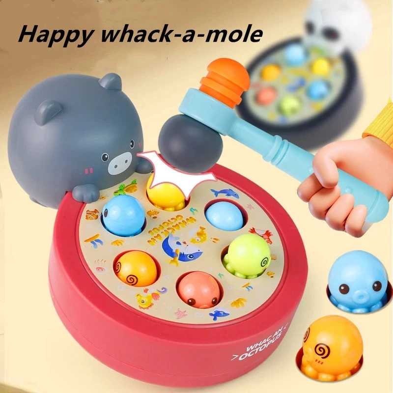 Whack Game Octopus Toys Montessori Baby Toys Early Educational Rattle Kids Game Puzzles for Kids baby Activity Surface Activity
Whack Game Octopus Toys Montessori Baby Toys Early Educational Rattle Kids Game Puzzles for Kids baby Activity Surface Activity