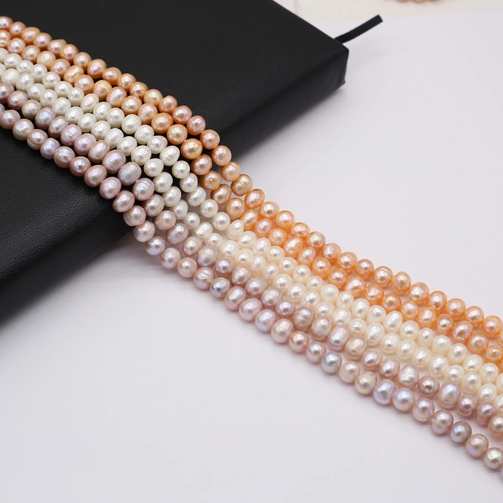 Natural Freshwater Pearl Round Shape Loose Beaded Creative Production DIY Boutique Fashion Charm Necklace Bracelet Jewelry Gift
Natural Freshwater Pearl Round Shape Loose Beaded Creative Production DIY Boutique Fashion Charm Necklace Bracelet Jewelry Gift