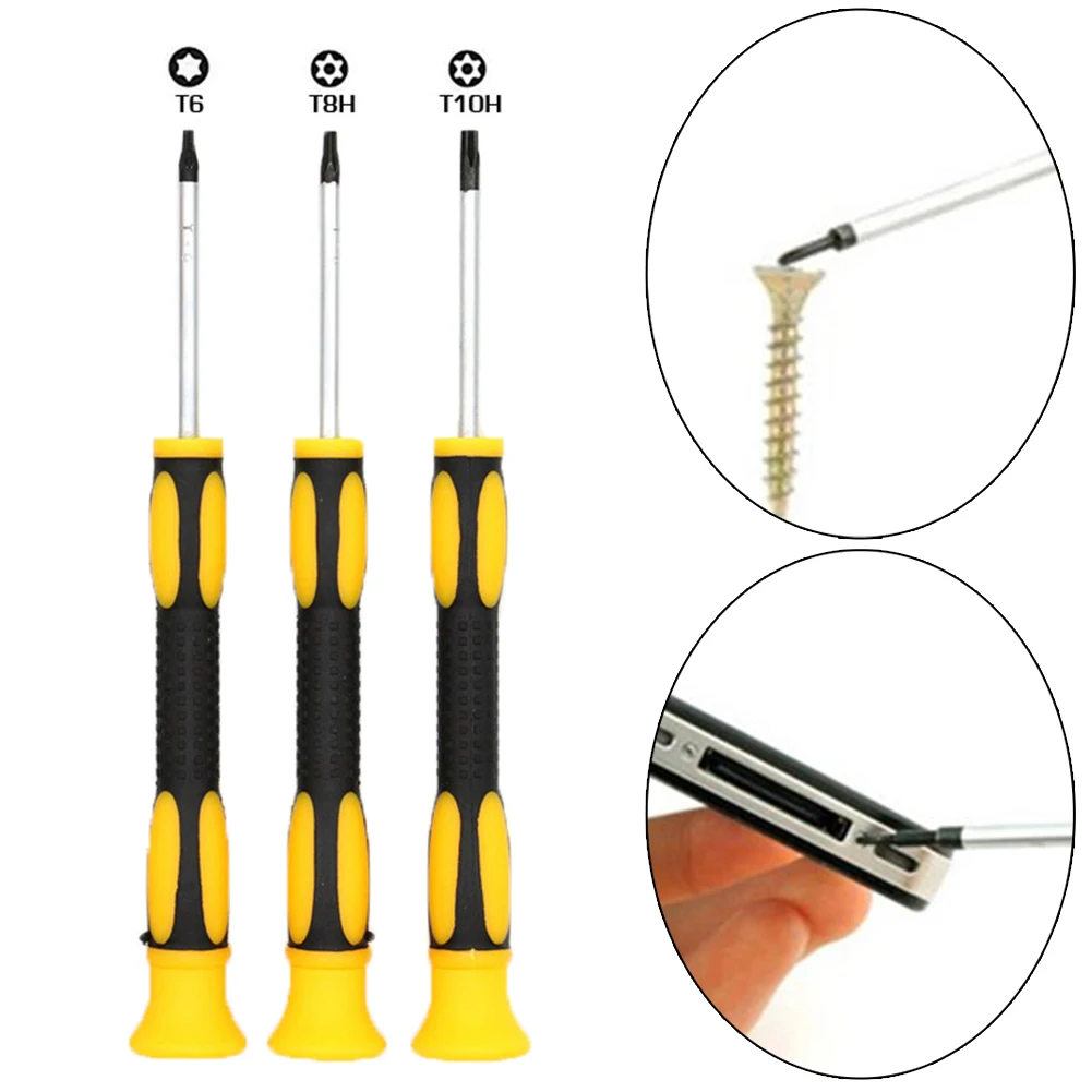 Прецизионная отвертка T8H T10H, безопасная отвертка Torx с защитой от темпера, биты для игровой консоли 360, PS3, PS4, инструмент для ремонта телефонов
Прецизионная отвертка T8H T10H, безопасная отвертка Torx с защитой от темпера, биты для игровой консоли 360, PS3, PS4, инструмент для ремонта телефонов