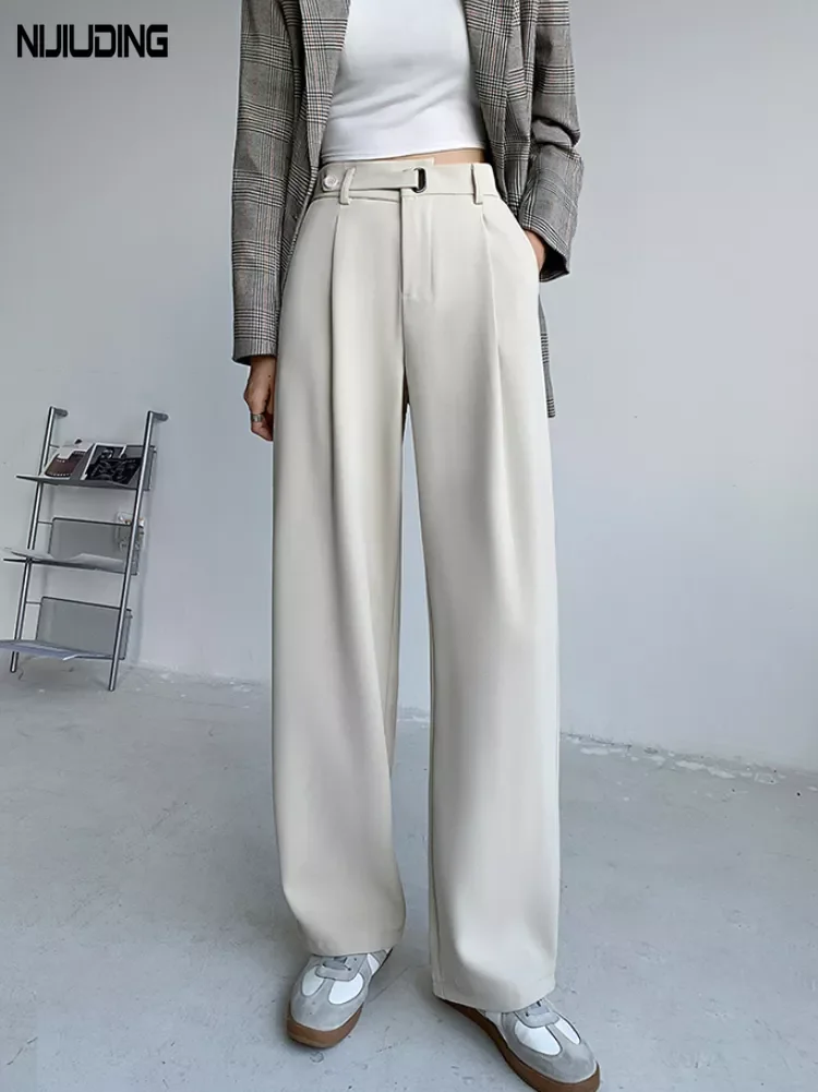 2022 Spring Autumn Women Wide Leg Pant Casual Loose High Waist Solid Long Trousers Office Lady Blue Black Apricot Woman Pants
2022 Spring Autumn Women Wide Leg Pant Casual Loose High Waist Solid Long Trousers Office Lady Blue Black Apricot Woman Pants