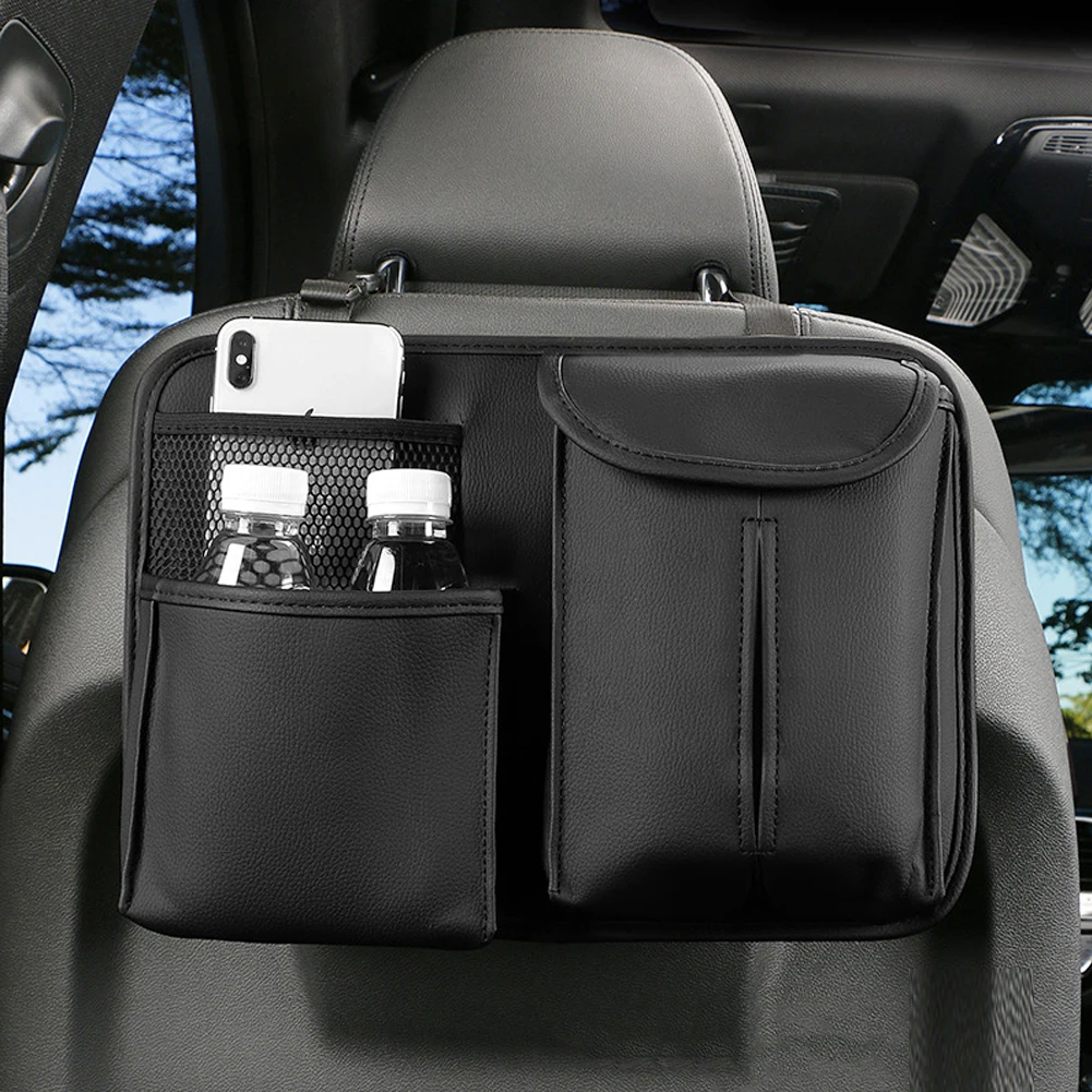 Car Organizer Creative Car Seat Back Storage Bag Multi Pocket Hanging Interior PU Auto Seat Middle Box Interior Accessories
Car Organizer Creative Car Seat Back Storage Bag Multi Pocket Hanging Interior PU Auto Seat Middle Box Interior Accessories
