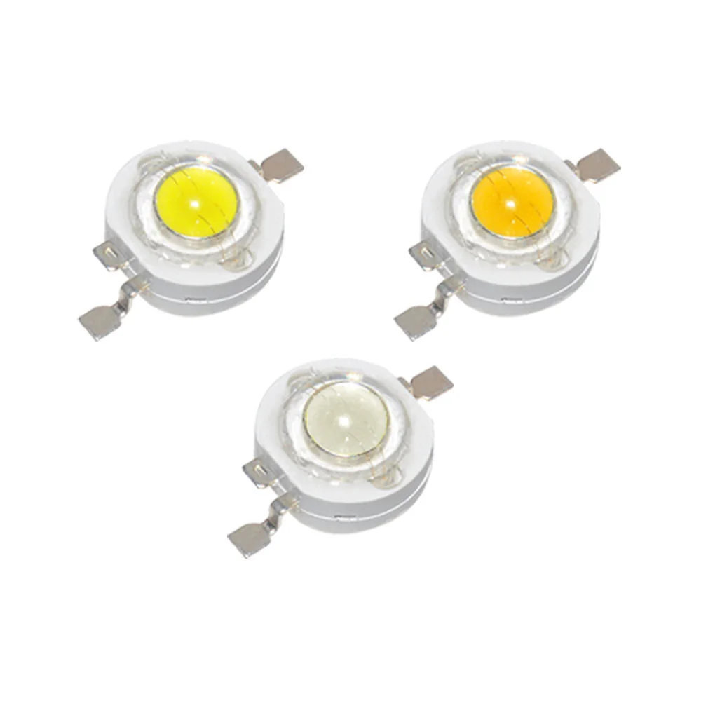 100Pcs/Lot High Power LED Lamp Bulb Diodes SMD 110-120LM LEDs Chip 1W 3W SMD Lamp Beads For 3W - 18W Spot Light Downlight
100Pcs/Lot High Power LED Lamp Bulb Diodes SMD 110-120LM LEDs Chip 1W 3W SMD Lamp Beads For 3W - 18W Spot Light Downlight