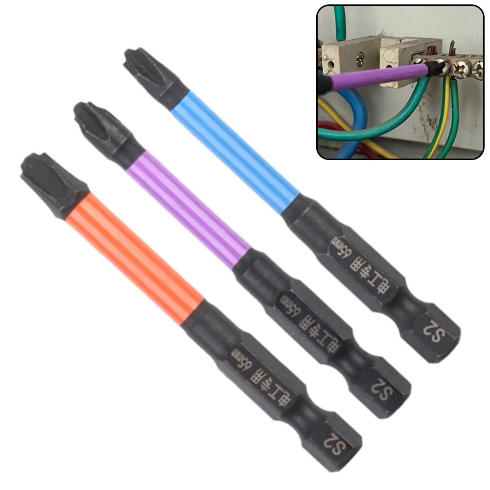 3Pcs Magnetic Batch Head Impact Cross Screwdriver Set FPH1 FPH2 FPH3 65mm High Hardness Non-slip Screwdriver Bit For Electrician
3Pcs Magnetic Batch Head Impact Cross Screwdriver Set FPH1 FPH2 FPH3 65mm High Hardness Non-slip Screwdriver Bit For Electrician