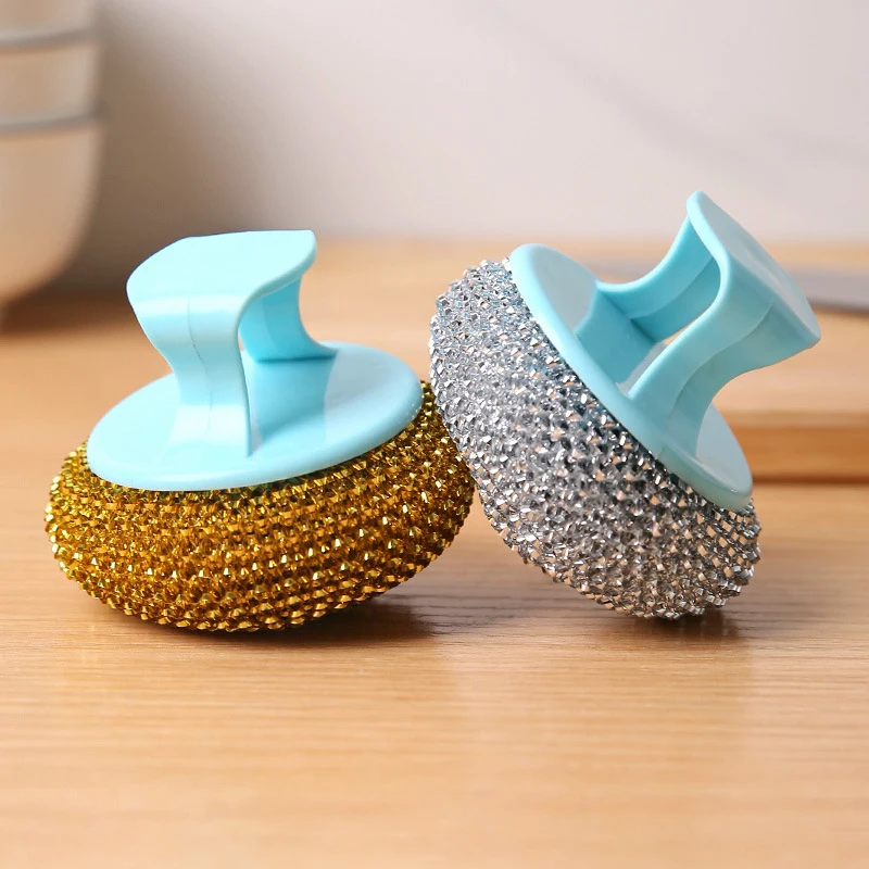 Kitchen Cleaning Brush Wire Ball with Handle Removable Dishwashing Brush Stainless Steel Removing Rust Kitchen Cleaning Tools
Kitchen Cleaning Brush Wire Ball with Handle Removable Dishwashing Brush Stainless Steel Removing Rust Kitchen Cleaning Tools