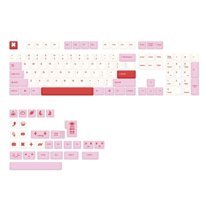 Thick Pbt Keycaps 133 Keys Theme CherryProfile Keycap Set For Mechanical Keyboard Cartoon Pink
Thick Pbt Keycaps 133 Keys Theme CherryProfile Keycap Set For Mechanical Keyboard Cartoon Pink