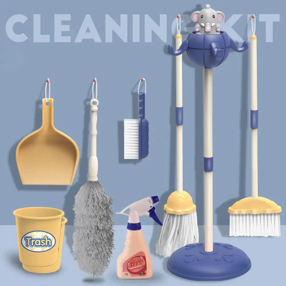 Kids Cleaning Set Simulation Mop Broom Dustpan Pretend Play Children Cleaning Tools Kit For Birthday Gifts
Kids Cleaning Set Simulation Mop Broom Dustpan Pretend Play Children Cleaning Tools Kit For Birthday Gifts