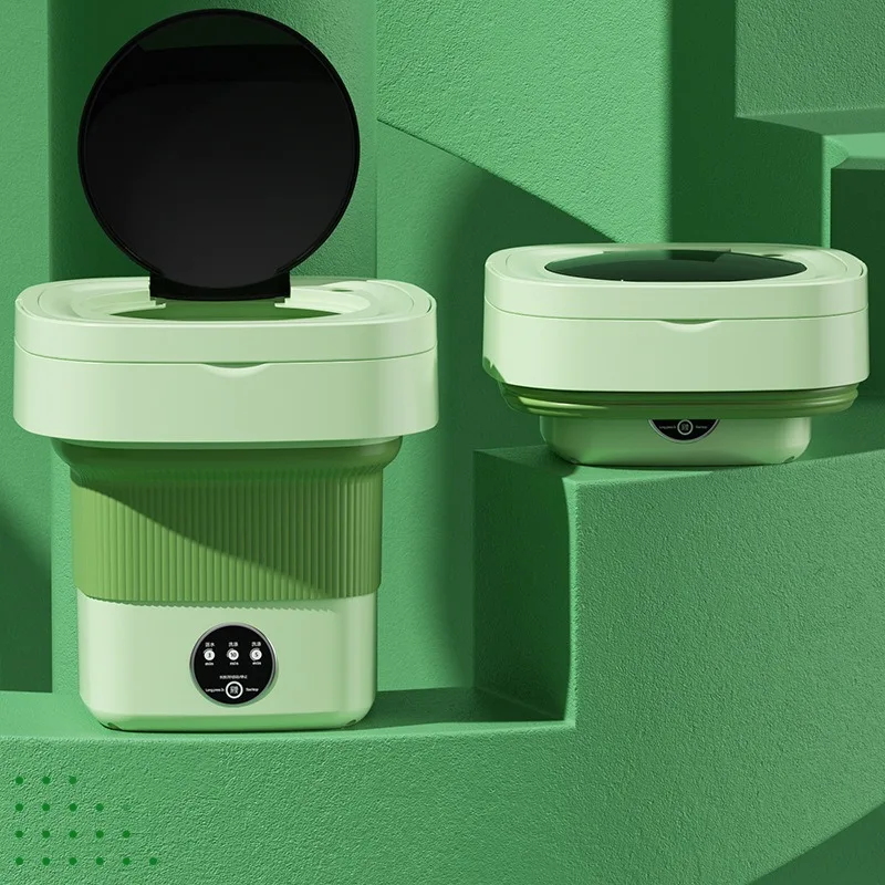 Portable Washing Machine, Mini Folding Washer and Dryer Combo, Small Foldable Drain Basket, for Underwear, Socks, Baby Clothes
Portable Washing Machine, Mini Folding Washer and Dryer Combo, Small Foldable Drain Basket, for Underwear, Socks, Baby Clothes