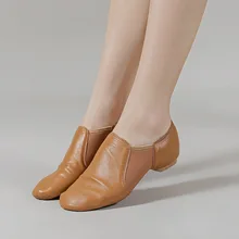 Best selling professional ballet shoes competition training Latin dance shoes childrens soft sole leather jazz dance shoes